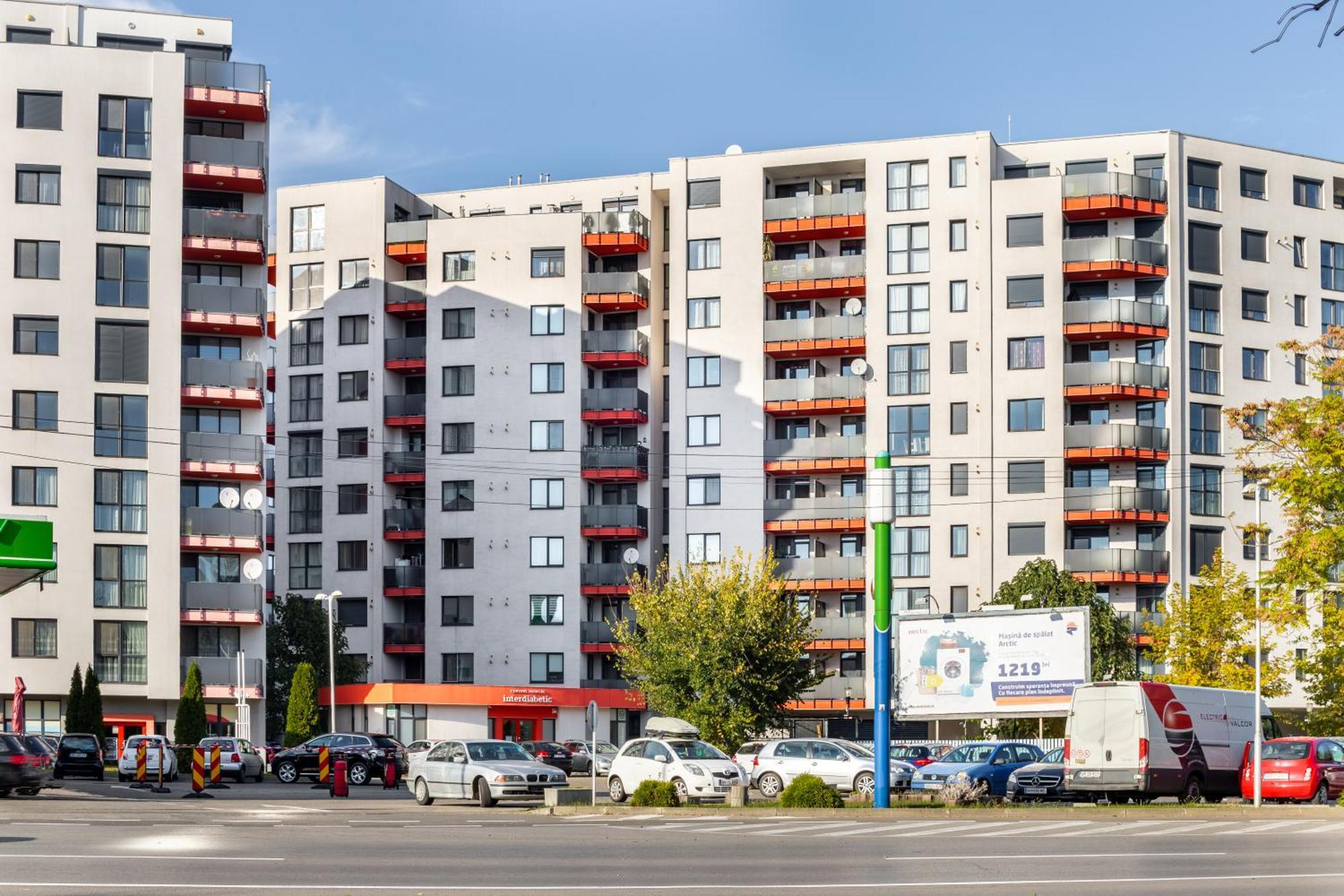 Ari Blue Apartment Ared In Kaufland Complex Арад Экстерьер фото
